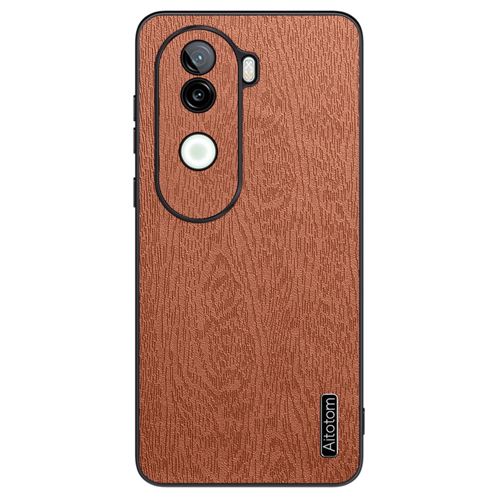 For vivo V40e 5G Case Wood Texture PU Leather Coated PC+TPU Phone Cover A
For vivo V40e 5G Case Wood Texture PU Leather Coated PC+TPU Phone Cover A