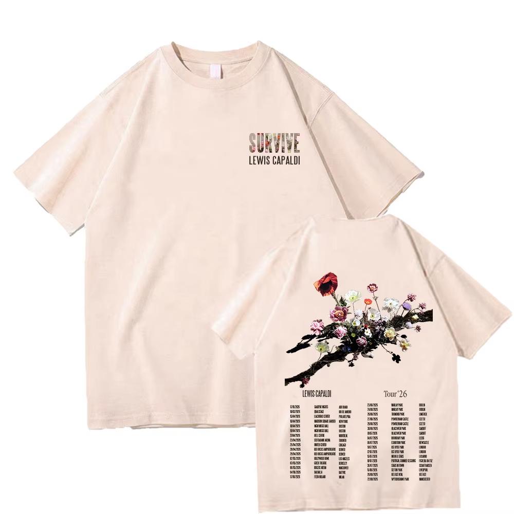 Lewis Capaldi Tour 2026 T Shirts Summer Vintage Graphic Clothes Super Cotton Comfortable Hip Hop Tee Shirt Unisex Casual Y2K Top S
Lewis Capaldi Tour 2026 T Shirts Summer Vintage Graphic Clothes Super Cotton Comfortable Hip Hop Tee Shirt Unisex Casual Y2K Top S