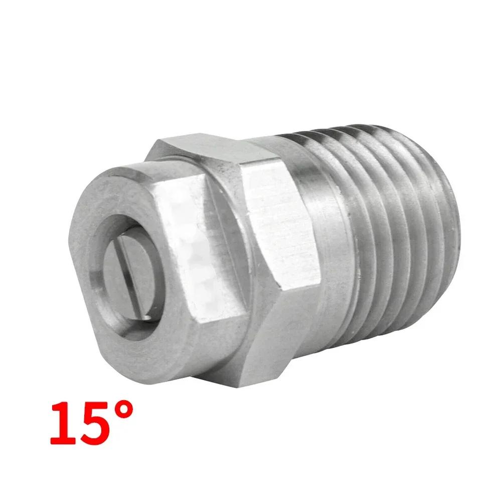 Thread Spray For High Pressure Washer 1/4 Inch Male NPT Replacement Spray Nozzle Tip 0°/15°/25°/40° Spray Angle Pressure Washer
Thread Spray For High Pressure Washer 1/4 Inch Male NPT Replacement Spray Nozzle Tip 0°/15°/25°/40° Spray Angle Pressure Washer