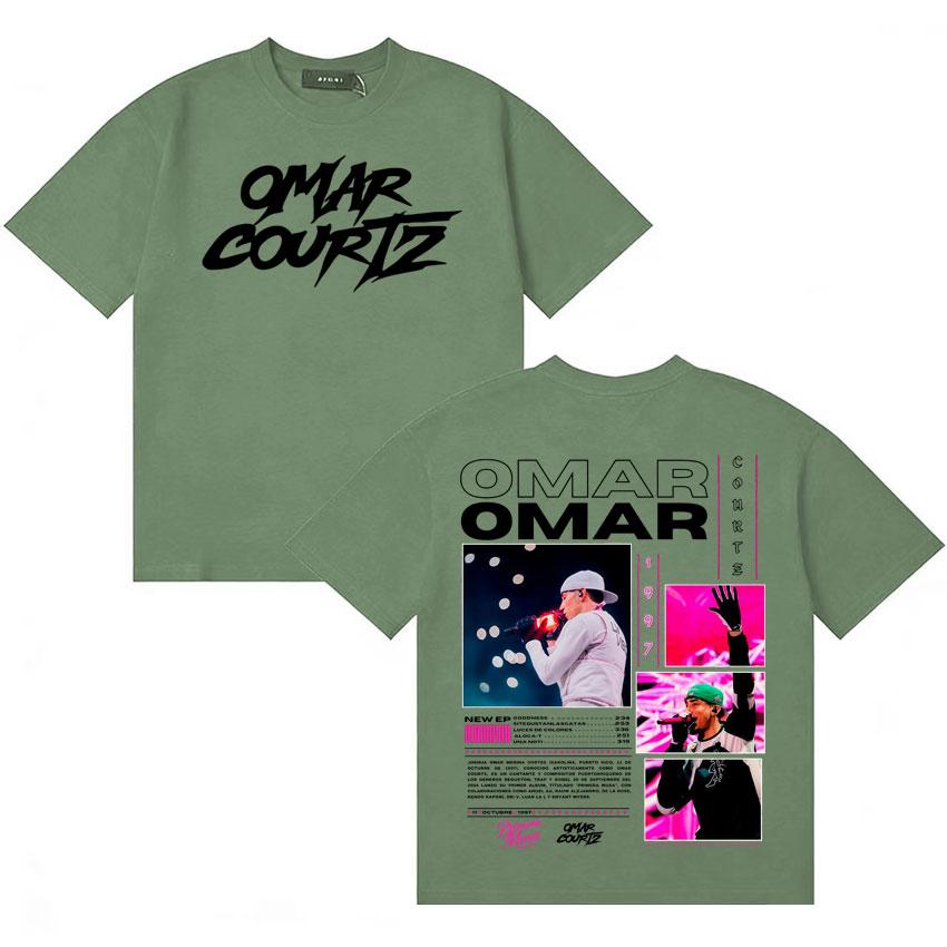Rapper Omar Courtz Tour Album Cover Casual Style Unisex Women Aesthetic Cozy Tee Shirt Oversized High Quality Short Sleeve Tshirt 4XL
Rapper Omar Courtz Tour Album Cover Casual Style Unisex Women Aesthetic Cozy Tee Shirt Oversized High Quality Short Sleeve Tshirt 4XL