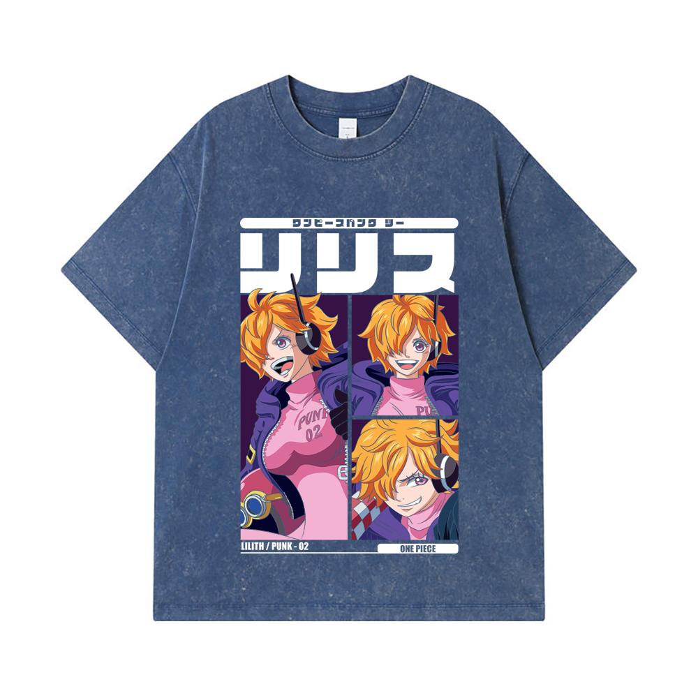 275 GSM Washed T-shirts 100% Cotton One Piece V47 Lilith Print Unisex Heavy Cotton T Shirt 2XL королівський синій колір
275 GSM Washed T-shirts 100% Cotton One Piece V47 Lilith Print Unisex Heavy Cotton T Shirt 2XL королівський синій колір