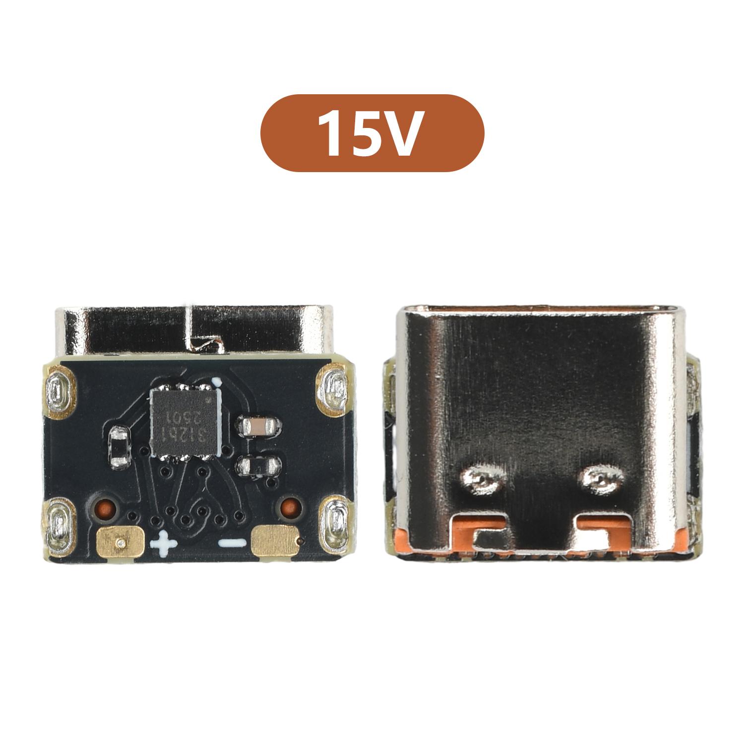 Mini Fast Charging Module PD QC Trigger 9V 12V 15V 20V Fixed Output for Smartphones Tablets In-Car Devices Universal Compatibili 1PCS
Mini Fast Charging Module PD QC Trigger 9V 12V 15V 20V Fixed Output for Smartphones Tablets In-Car Devices Universal Compatibili 1PCS