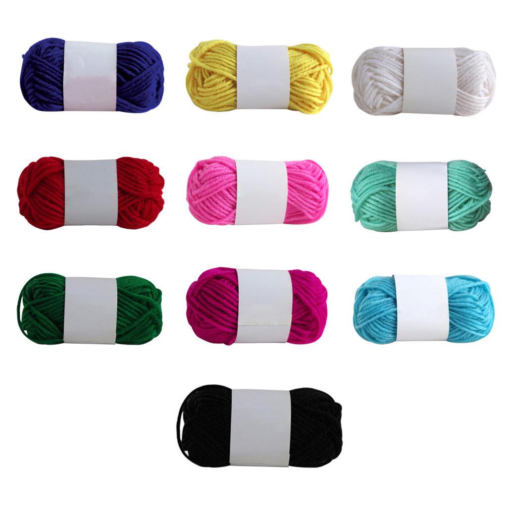 Wool Yarn 10 Colors Children s DIY Soft Acrylic Yarn Household Supplies
Wool Yarn 10 Colors Children s DIY Soft Acrylic Yarn Household Supplies