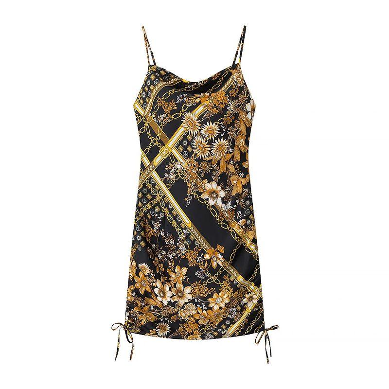 Autumn New Arrival Women clothes French style Pure Desire Style U Collar Sleeveless Straight Type Side Drawstring Print Short Dress Printed L
Autumn New Arrival Women clothes French style Pure Desire Style U Collar Sleeveless Straight Type Side Drawstring Print Short Dress Printed L