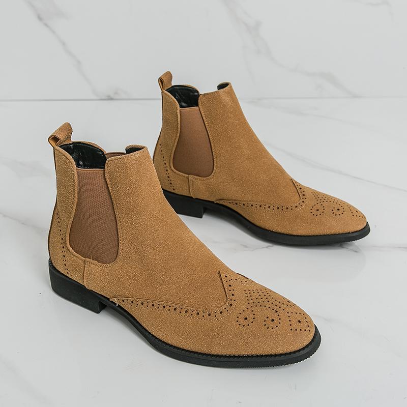 Fashion New Summer Fashion Chelsea Boots British Casual Comfortable Business Office Fashion Matte Leather Boots Black Brown Men Boots 46 коричневый
Fashion New Summer Fashion Chelsea Boots British Casual Comfortable Business Office Fashion Matte Leather Boots Black Brown Men Boots 46 коричневый