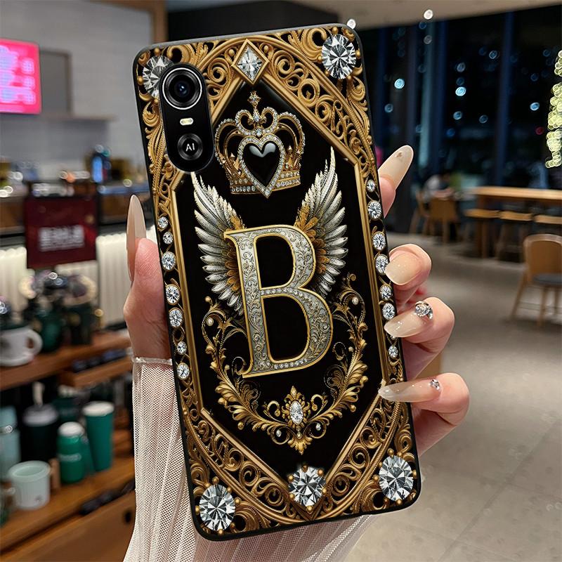 Phone Case For ZTE Blade A31 Plus/Optus X Sight 2 Soft Black Silicone Cover Initial Letters Pattern Fashion Protective Casing Optus X Sight 2
Phone Case For ZTE Blade A31 Plus/Optus X Sight 2 Soft Black Silicone Cover Initial Letters Pattern Fashion Protective Casing Optus X Sight 2