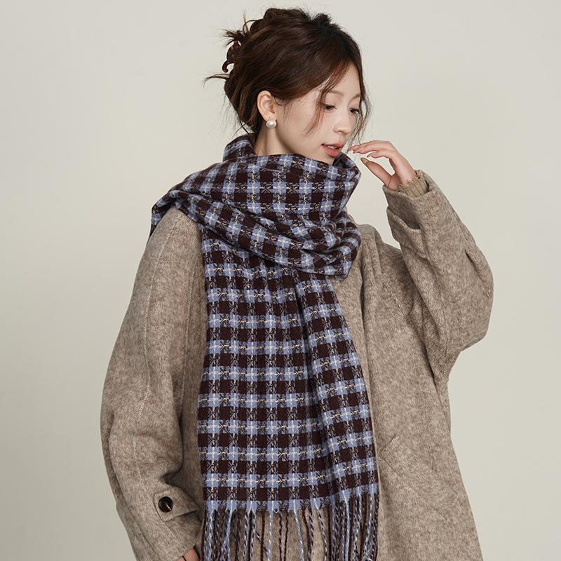 Cross Border New Patterned Plaid Scarf For Women s And Suitable For Both Students Shawls And Warm Necklaces For Men s Fashion 67-180CM
Cross Border New Patterned Plaid Scarf For Women s And Suitable For Both Students Shawls And Warm Necklaces For Men s Fashion 67-180CM