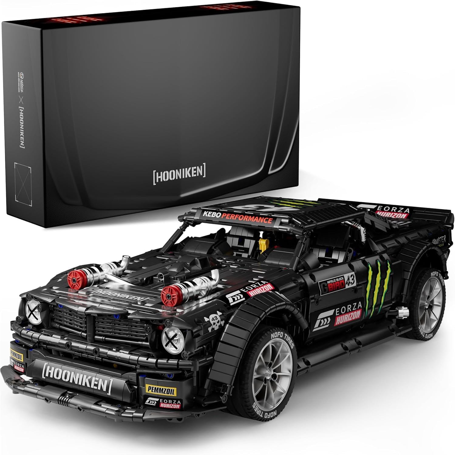 Nifeliz HOONIKEN Car Block Toy Взрослая модель транспортного средства Игрушка Строительный блок Подарок на день рождения для автолюбителей (3,141 шт.)
Nifeliz HOONIKEN Car Block Toy Взрослая модель транспортного средства Игрушка Строительный блок Подарок на день рождения для автолюбителей (3,141 шт.)