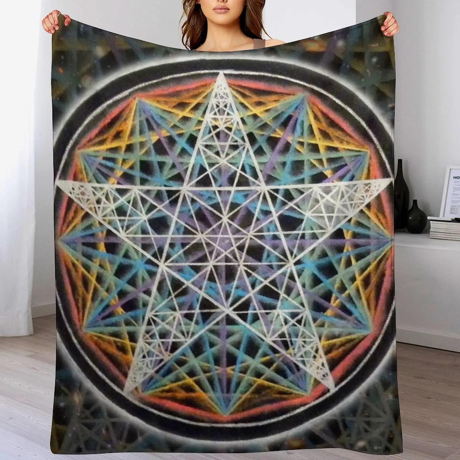 Fractal Pentagram Throw Blanket Multi Use Warm Blanket for Living Room Bedroom 102x76cm(40x30in)
Fractal Pentagram Throw Blanket Multi Use Warm Blanket for Living Room Bedroom 102x76cm(40x30in)