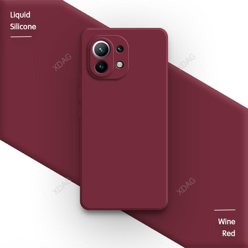Phone Case for Xiaomi 11 Lite NE Pro Ultra 11T Pro 11X Pro 11i 5G Mi11 11Lite 11Pro 11Ultra Liquid Silicon Soft Basic Back Cover Xiaomi Mi 11X Pro вина червоного кольору
Phone Case for Xiaomi 11 Lite NE Pro Ultra 11T Pro 11X Pro 11i 5G Mi11 11Lite 11Pro 11Ultra Liquid Silicon Soft Basic Back Cover Xiaomi Mi 11X Pro вина червоного кольору