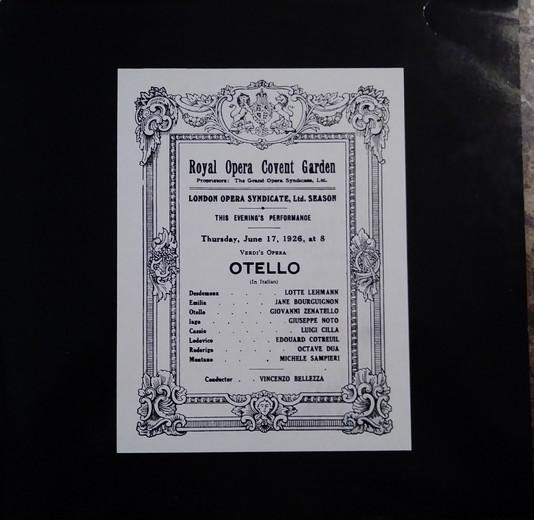 LP Record GIUSEPPE VERDI VINCENZO BELLEZZA The Covent Garden Otello Of 1926 GV85 Rubini Records 1978 Classical Used
LP Record GIUSEPPE VERDI VINCENZO BELLEZZA The Covent Garden Otello Of 1926 GV85 Rubini Records 1978 Classical Used