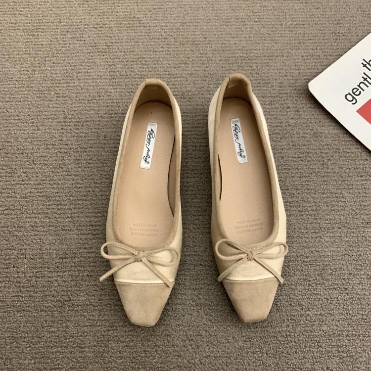 French Silver Bow Light Mouth Single Shoes Female Spring Retro Fairy Ballet Style Commuter Ladyshoes 40 абрикосовий
French Silver Bow Light Mouth Single Shoes Female Spring Retro Fairy Ballet Style Commuter Ladyshoes 40 абрикосовий
