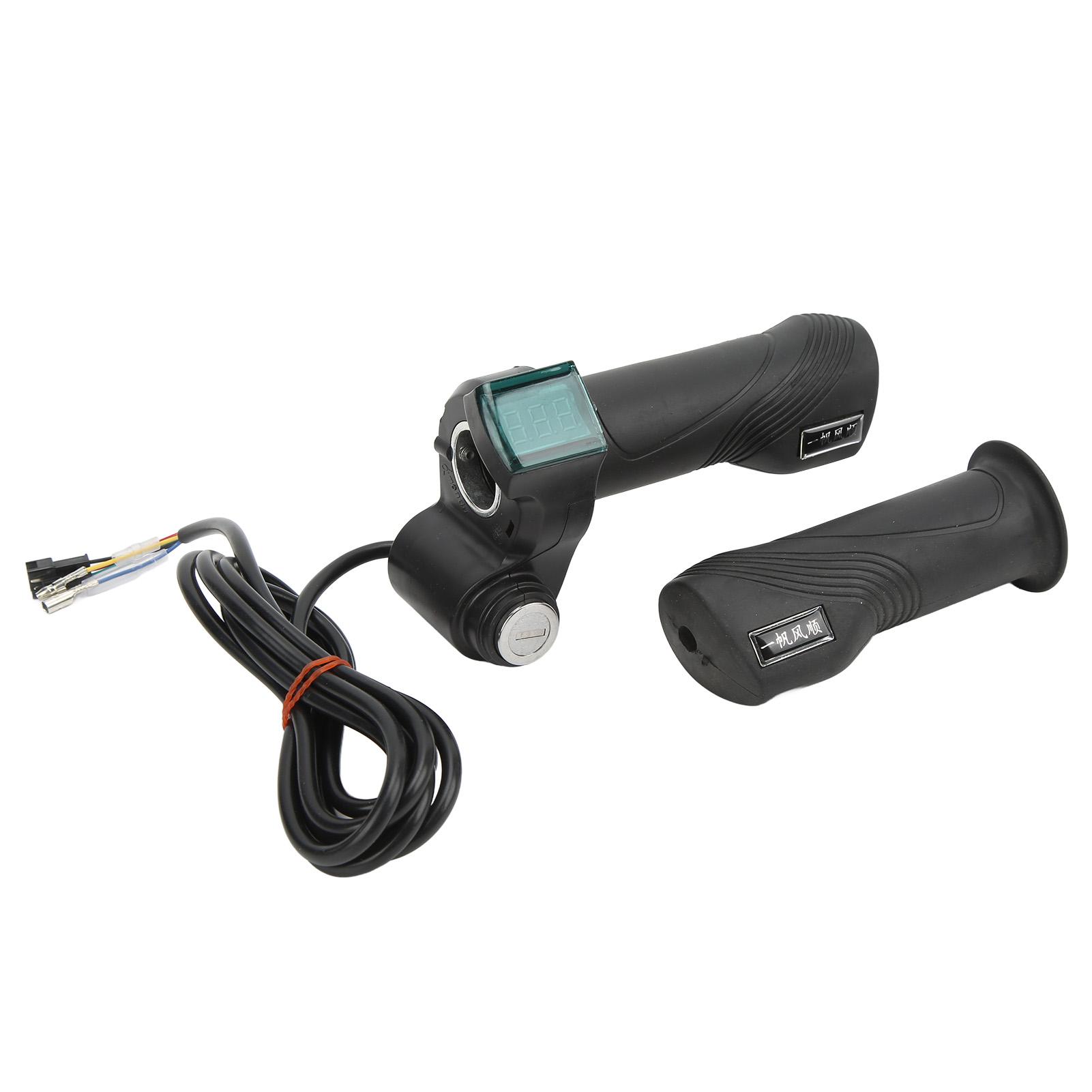 1Pair Electric Bike Twist Throttle Grips Universal Throttle Handle Grip Speed Governer with Display for Electric Vehicles
1Pair Electric Bike Twist Throttle Grips Universal Throttle Handle Grip Speed Governer with Display for Electric Vehicles