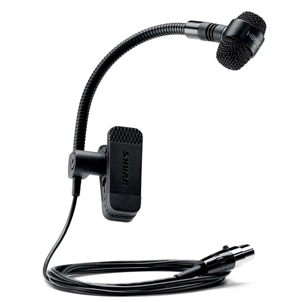 SHURE Condenser Microphone for Musical Instruments Cardioid Standard Plug Cable Included PGA98H-TQG
SHURE Condenser Microphone for Musical Instruments Cardioid Standard Plug Cable Included PGA98H-TQG