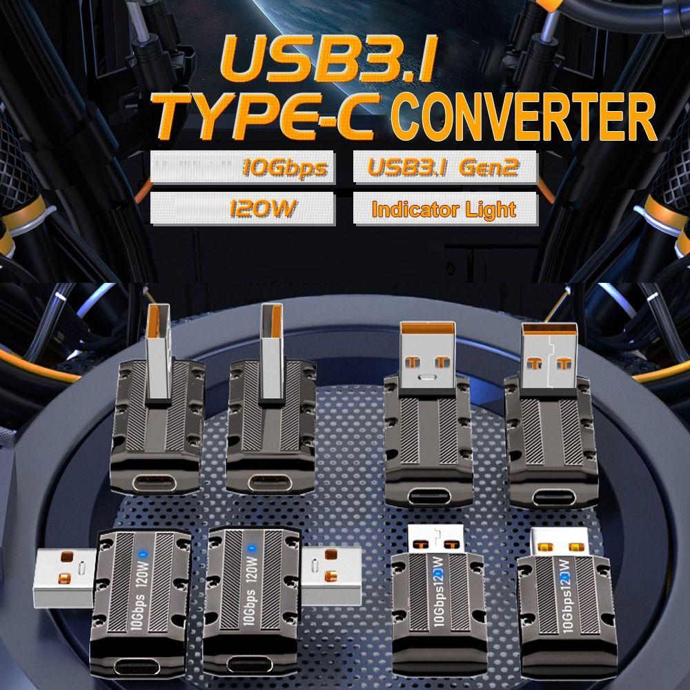 Передача данных Конвертер USB-C 120 Вт с быстрой зарядкой Type-C 3.1 на USB-адаптер для домашнего офиса
Передача данных Конвертер USB-C 120 Вт с быстрой зарядкой Type-C 3.1 на USB-адаптер для домашнего офиса