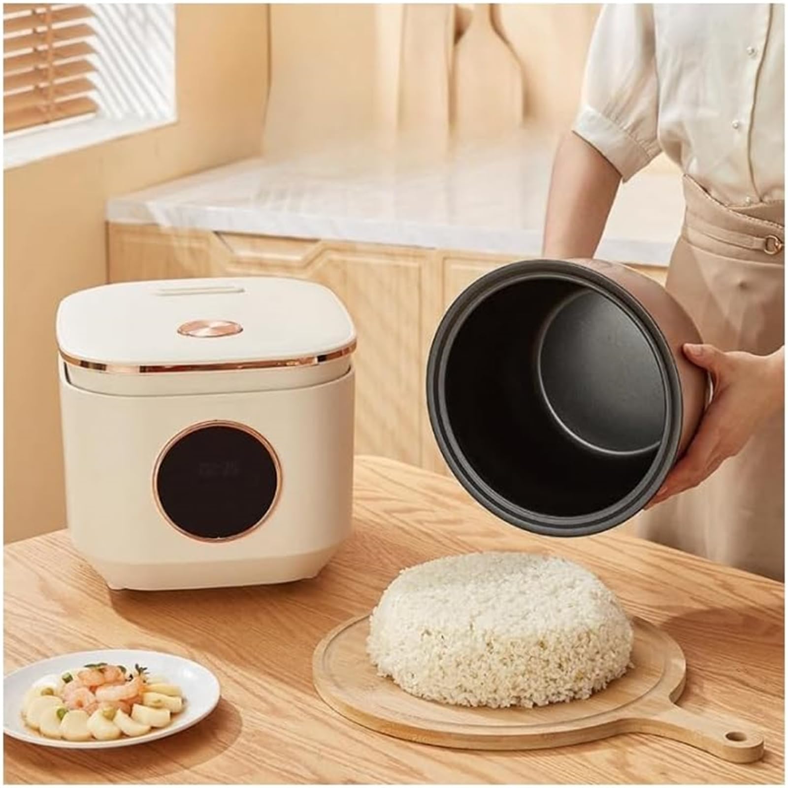 Rice Cooker 5L Compact Rice Cooker for Living Alone 110V Mini Rice Cooker Porridge Cooking Mode Heat Reservation Function Multifunctional Rice Cooker
Rice Cooker 5L Compact Rice Cooker for Living Alone 110V Mini Rice Cooker Porridge Cooking Mode Heat Reservation Function Multifunctional Rice Cooker