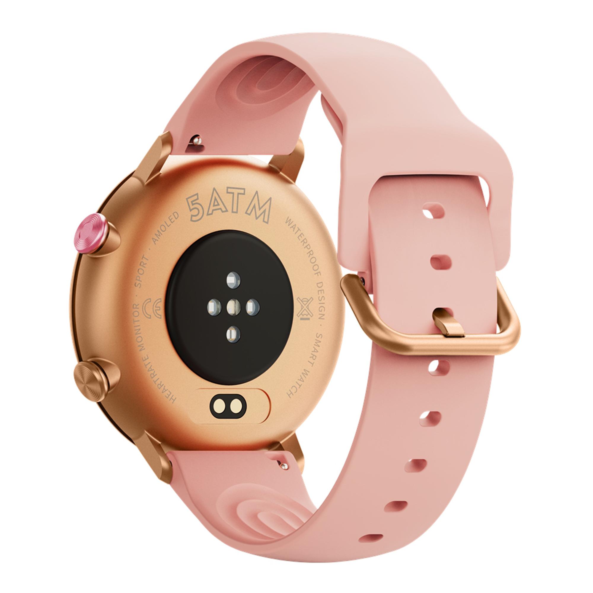 W2 Smart Watch for Women 1.32 Inch AMOLED Screen Health Tracking 5 ATM Waterproof Fitness Tracker Pink
W2 Smart Watch for Women 1.32 Inch AMOLED Screen Health Tracking 5 ATM Waterproof Fitness Tracker Pink