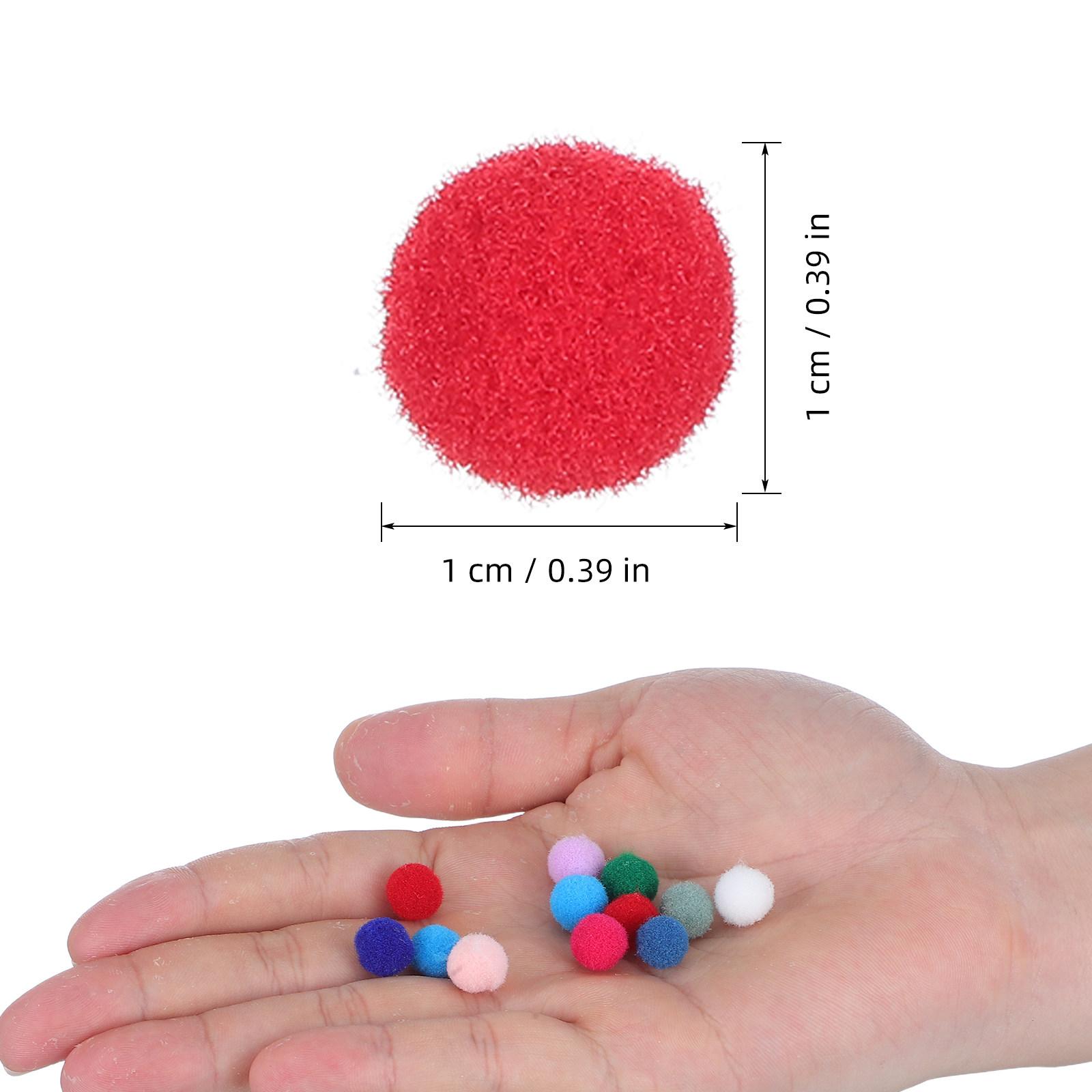 Colorful Soft Pompom Balls for DIY Clothing Headwear Jewelry Craft Decorative Sewing Materials Multipurpose Crafting
Colorful Soft Pompom Balls for DIY Clothing Headwear Jewelry Craft Decorative Sewing Materials Multipurpose Crafting