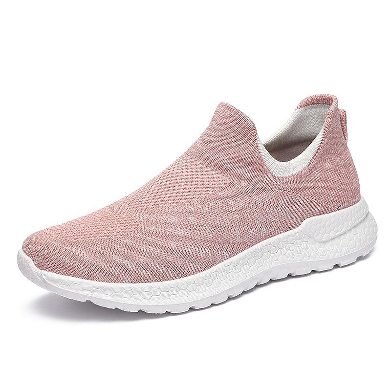 Summer couple flying woven large size shoes four seasons trend casual mesh sports running shoes fashion lazy shoes 46 рожевий
Summer couple flying woven large size shoes four seasons trend casual mesh sports running shoes fashion lazy shoes 46 рожевий
