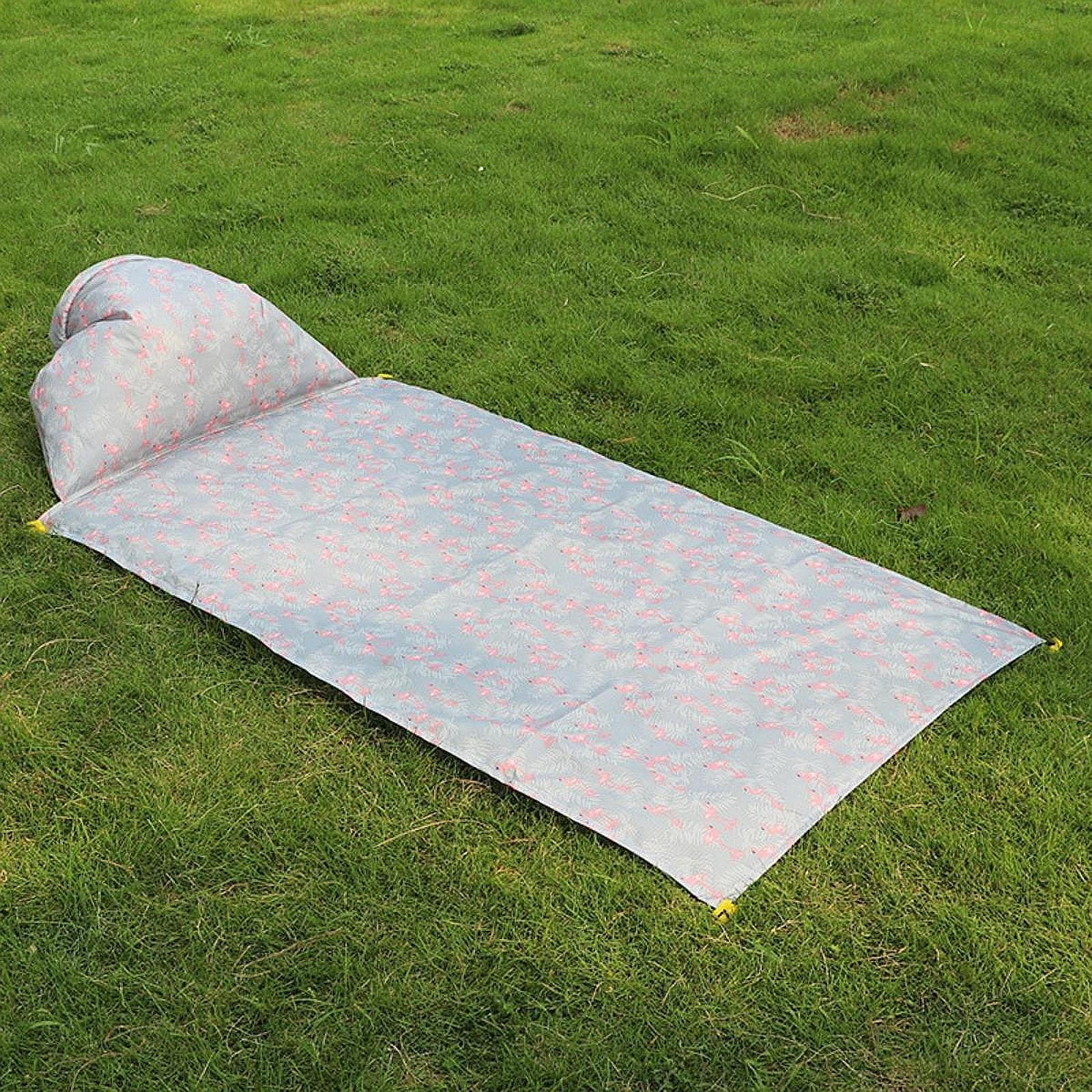 Одеяло для пикника, пляжная подушка с подголовником, противоскользящее, 4 колышка, моющийся, удобный коврик для кемпинга flamingo 85x210cm
Одеяло для пикника, пляжная подушка с подголовником, противоскользящее, 4 колышка, моющийся, удобный коврик для кемпинга flamingo 85x210cm