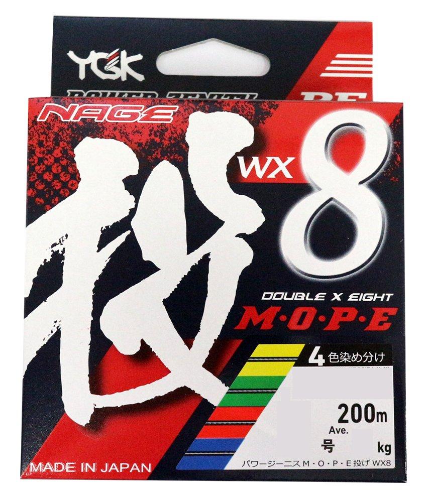 PE Line Casting WX8 200m 6kg 8 strands 4 colors X-Braid M.O.P.E (Molly) 0.8
PE Line Casting WX8 200m 6kg 8 strands 4 colors X-Braid M.O.P.E (Molly) 0.8