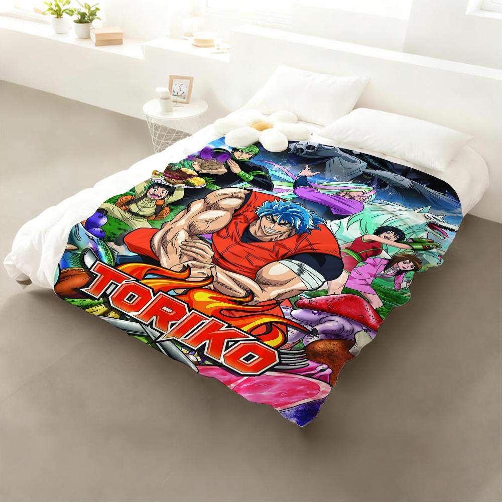 Anime Toriko Throw Flannel Throw Blanket: Soft Kid-Friendly Warm Anti-Static All Season Washable Couch Bed Home 75x90cm
Anime Toriko Throw Flannel Throw Blanket: Soft Kid-Friendly Warm Anti-Static All Season Washable Couch Bed Home 75x90cm