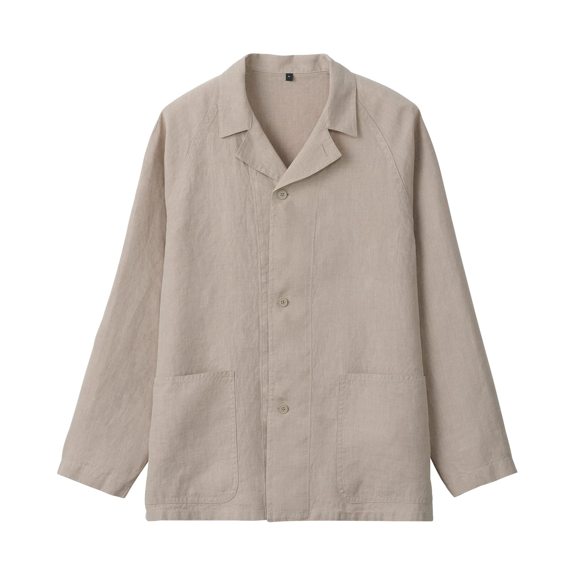 MUJI Hemp Shirt Jacket ACK31A3S Sand Beige Men s Size L
MUJI Hemp Shirt Jacket ACK31A3S Sand Beige Men s Size L