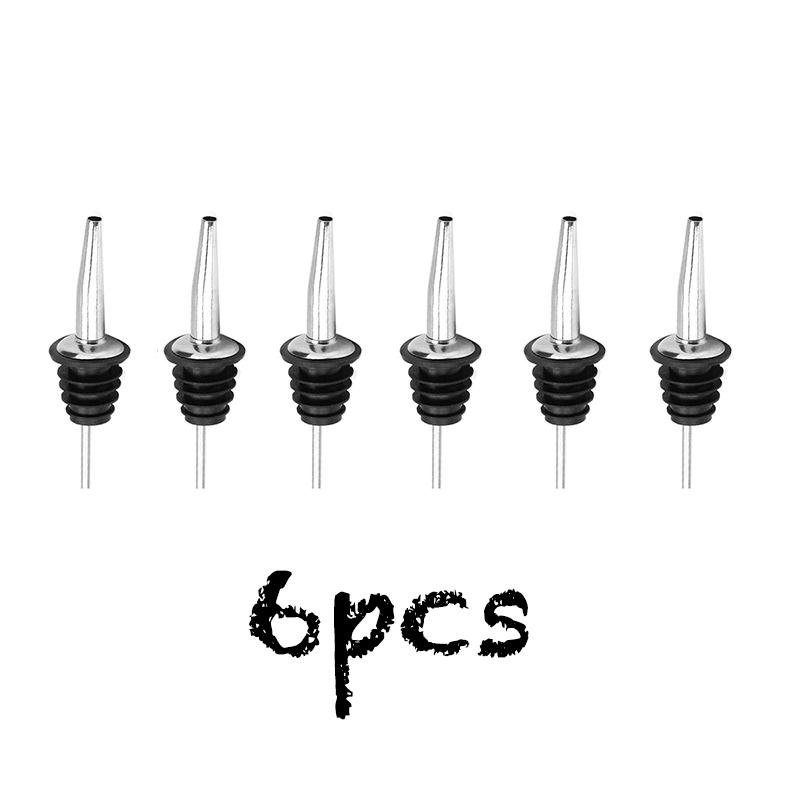 6PCS Stainless Steel Wine Pourer Stopper Bottle Pourer Spout Stopper Speed Pourer Bar Wine Accessories Set of 6
6PCS Stainless Steel Wine Pourer Stopper Bottle Pourer Spout Stopper Speed Pourer Bar Wine Accessories Set of 6