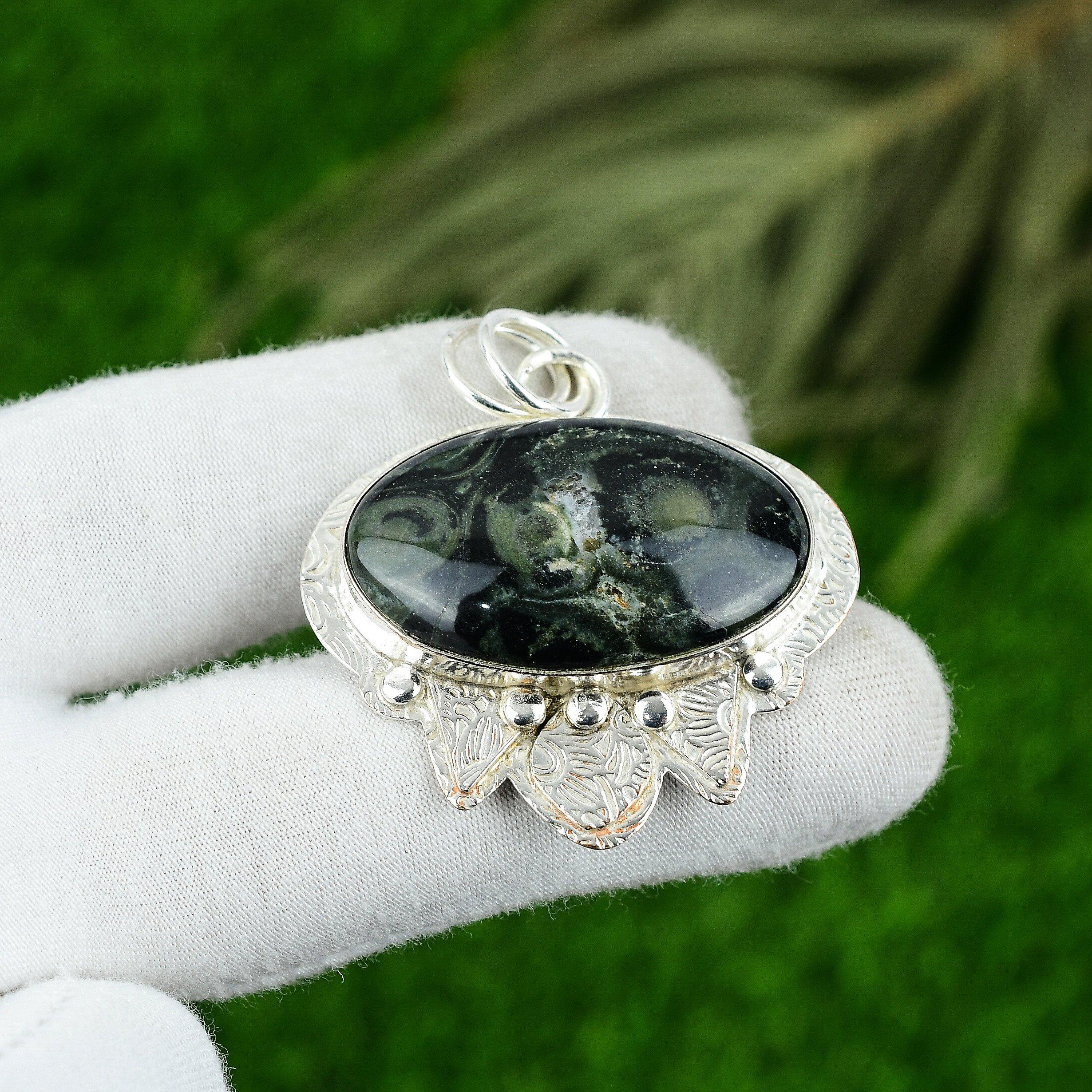 Свадебный подарок для нее Подвеска из натурального камня Камбаба Яшма из стерлингового серебра 925 пробы
Свадебный подарок для нее Подвеска из натурального камня Камбаба Яшма из стерлингового серебра 925 пробы