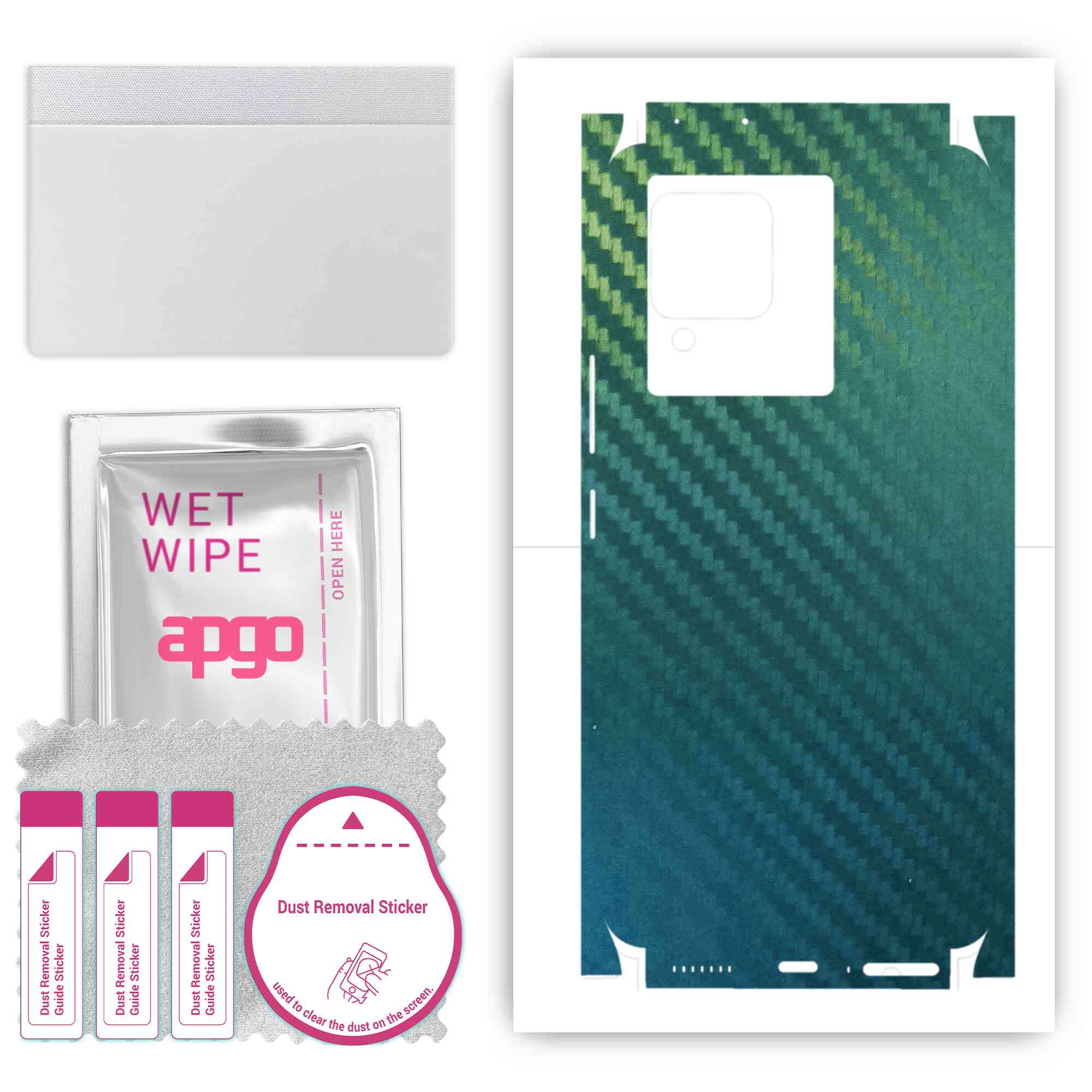 apgo Protective Skin Sticker for the back+sides compatible with Vivo iQOO Neo6, Full Wrap Film, Foil, Vinyl - Pattern Carbon Chameleon CAKA1
apgo Protective Skin Sticker for the back+sides compatible with Vivo iQOO Neo6, Full Wrap Film, Foil, Vinyl - Pattern Carbon Chameleon CAKA1