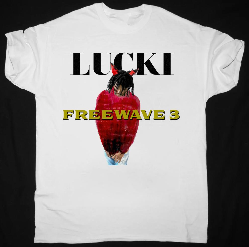 Collection Lucki Freewave 3 Album T Shirt Full Size S5XL Unisex T-Shirt XXL
Collection Lucki Freewave 3 Album T Shirt Full Size S5XL Unisex T-Shirt XXL