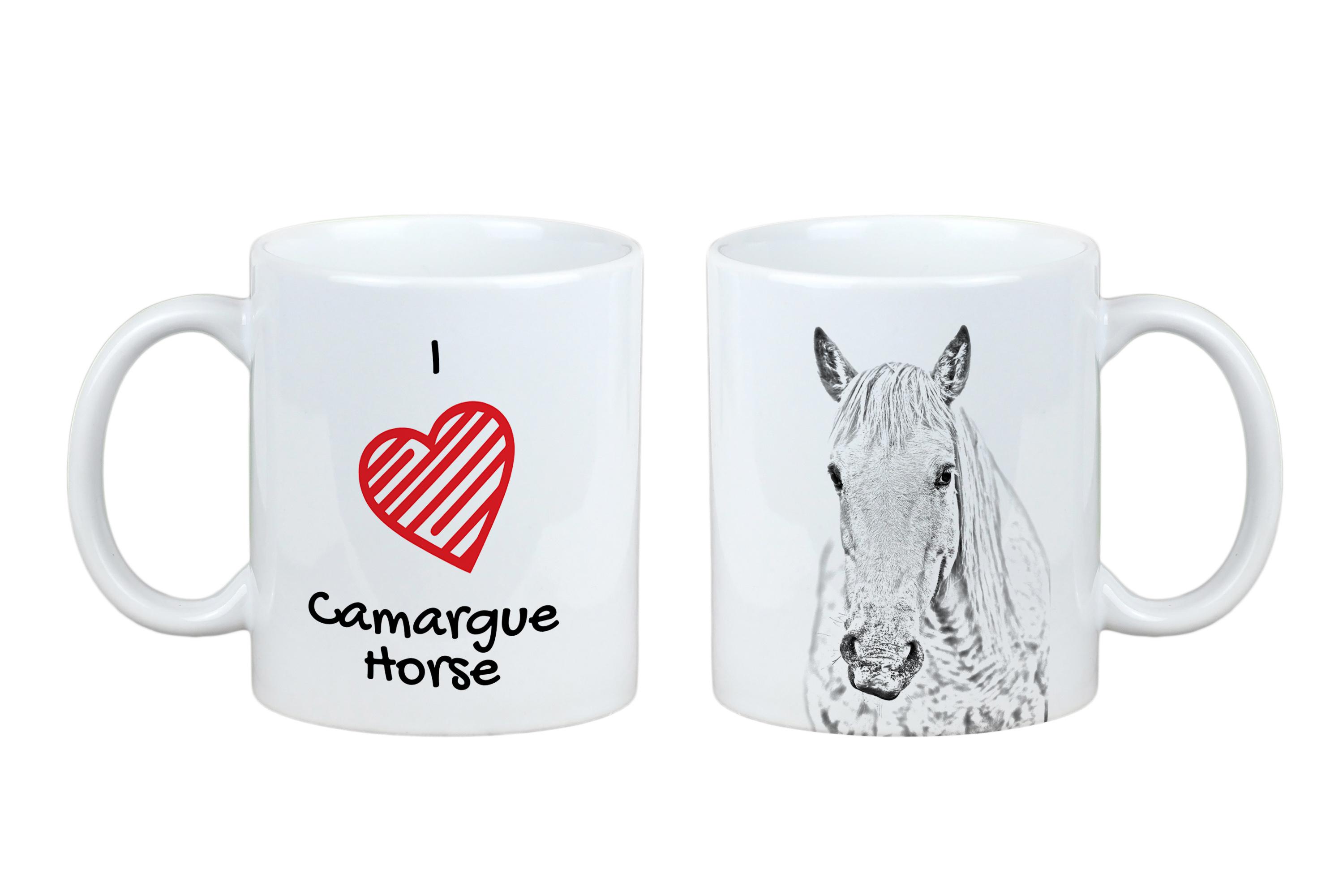 Camargue Horse - cup with a horse, cute cup with graphics, a gift with your photo from the Art-Dog brand білий
Camargue Horse - cup with a horse, cute cup with graphics, a gift with your photo from the Art-Dog brand білий