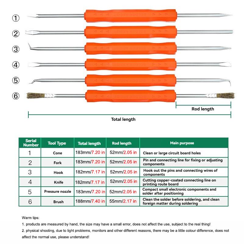 Инструмент для удаления припоя Инструмент для пайки Вспомогательные инструменты Инструменты для пайки печатных плат Вспомогательные инструменты Набор для чистки печатных плат Инструмент для помощи в ремонте 6 шт.
Инструмент для удаления припоя Инструмент для пайки Вспомогательные инструменты Инструменты для пайки печатных плат Вспомогательные инструменты Набор для чистки печатных плат Инструмент для помощи в ремонте 6 шт.