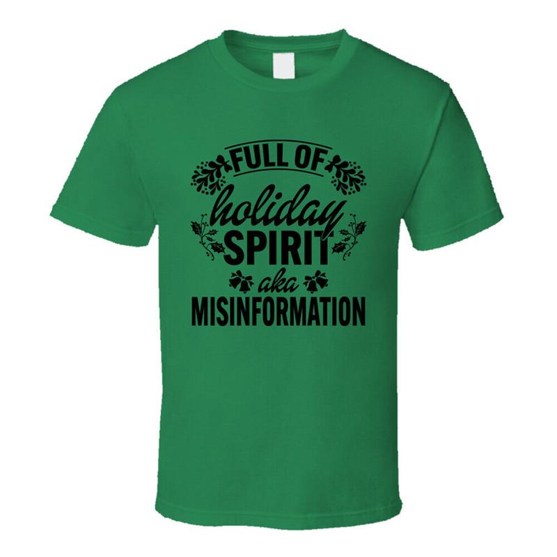 Full Of Misinformation Funny Christmas T Shirt 5XL різнокольоровий
Full Of Misinformation Funny Christmas T Shirt 5XL різнокольоровий