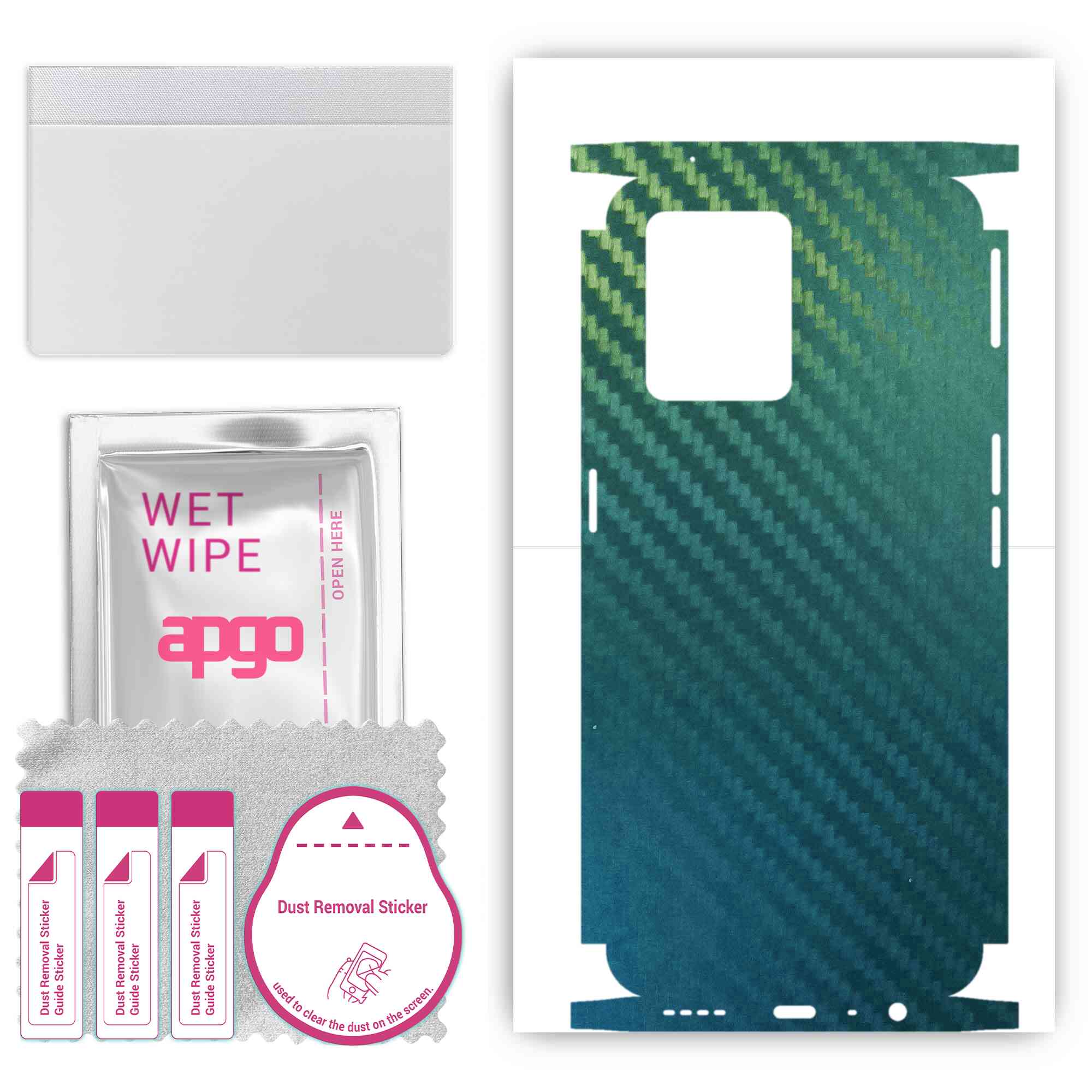 Apgo Protective Skin Sticker for the back+sides compatible with Realme 9 Pro Plus, Full Wrap Film, Foil, Vinyl - Pattern Carbon Chameleon CAKA1
Apgo Protective Skin Sticker for the back+sides compatible with Realme 9 Pro Plus, Full Wrap Film, Foil, Vinyl - Pattern Carbon Chameleon CAKA1