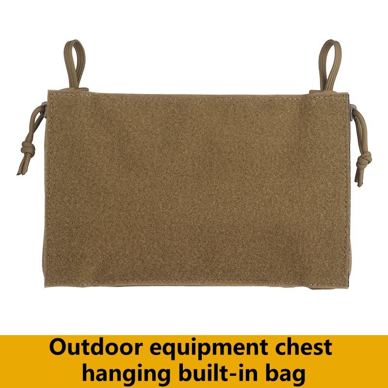 Chest Hanging Expansion Built-in Bag Chest Rig Accessories Outdoor Equipment Vest Conceal Storage Pocket Camping Airsoft 9.4*5.9
Chest Hanging Expansion Built-in Bag Chest Rig Accessories Outdoor Equipment Vest Conceal Storage Pocket Camping Airsoft 9.4*5.9