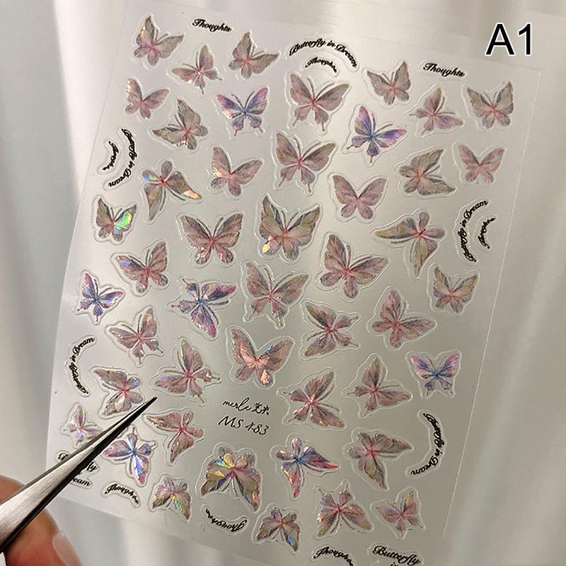 1 Sheet Flash Fragment Seashells Light Butterfly Nail Stickers Spring Nail Art Decal Design Manicure Tool
1 Sheet Flash Fragment Seashells Light Butterfly Nail Stickers Spring Nail Art Decal Design Manicure Tool