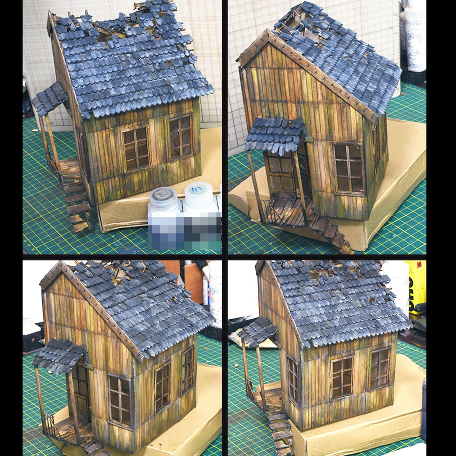 Hobby puzzle Kit Ruins House 1/35 Scale Scene Diorama
Hobby puzzle Kit Ruins House 1/35 Scale Scene Diorama