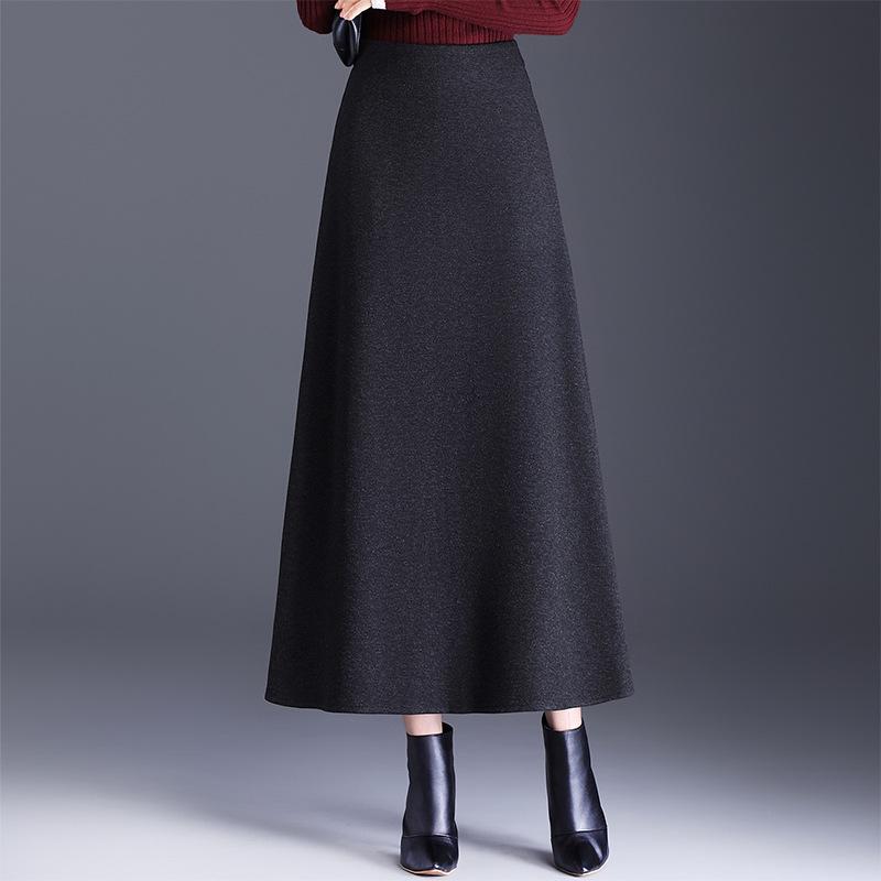 Elegant High-Waisted Fishtail A-Line Midi Skirt - Winter 2025 Slimming Style M темно-сірий
Elegant High-Waisted Fishtail A-Line Midi Skirt - Winter 2025 Slimming Style M темно-сірий