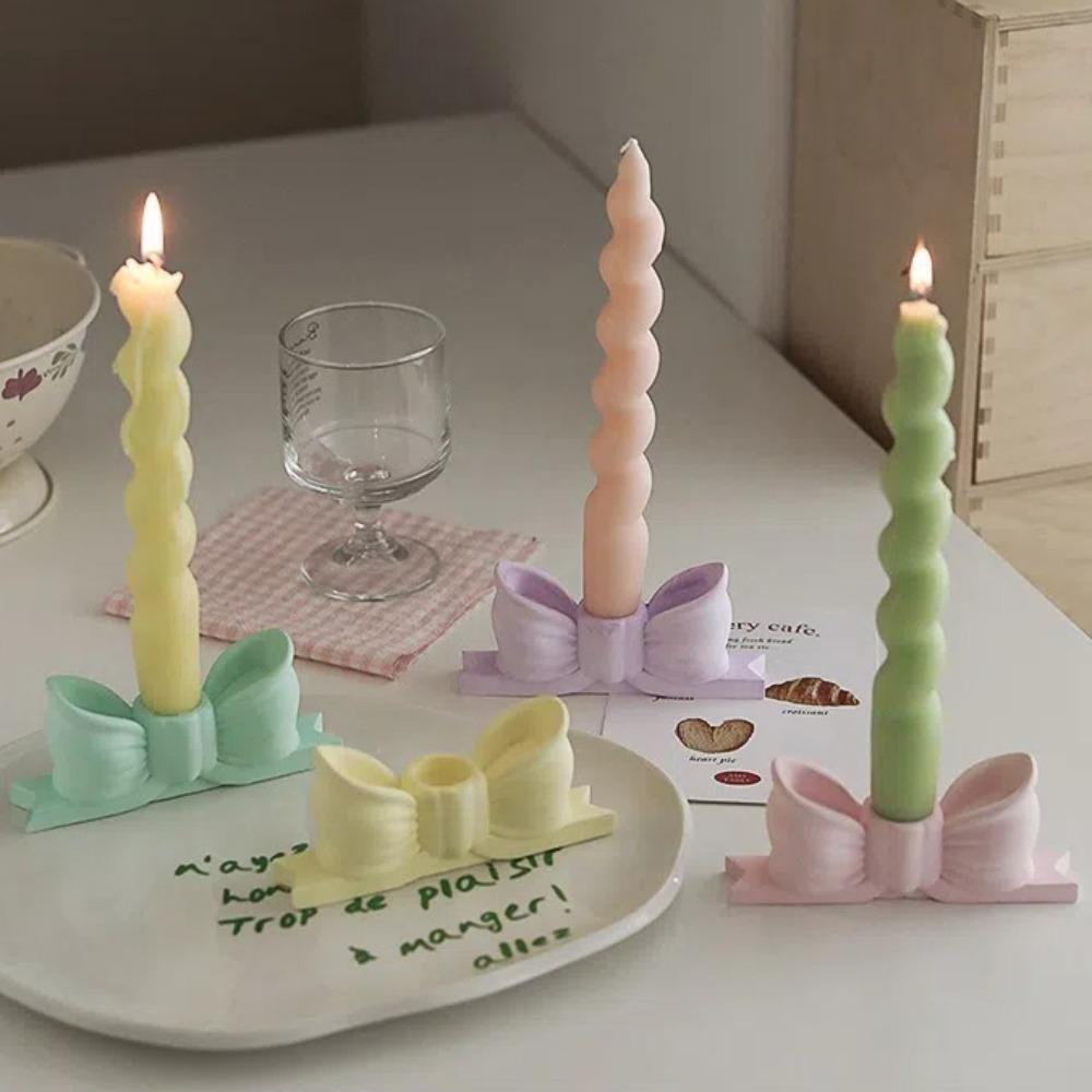 Home Decoration Bow Candle Holder Ins Style Wedding Birthday Candlestick Long Candle Candlestick білий
Home Decoration Bow Candle Holder Ins Style Wedding Birthday Candlestick Long Candle Candlestick білий