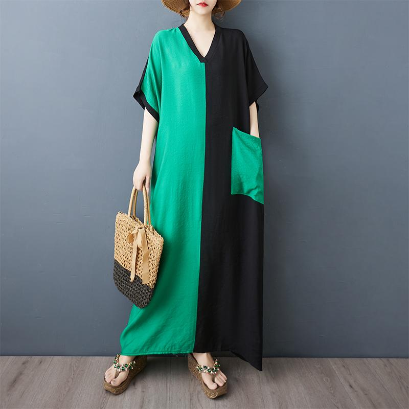 DIMANAF New 2025 Plus Size Summer Dress Women Vintage Casual V-Neck Pocket Long Dress Loose Dress Maxi One Size зелёный
DIMANAF New 2025 Plus Size Summer Dress Women Vintage Casual V-Neck Pocket Long Dress Loose Dress Maxi One Size зелёный