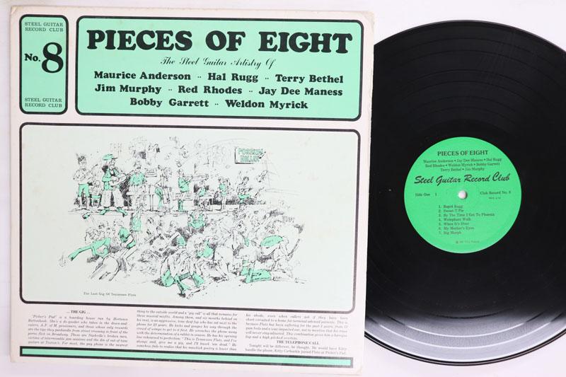 LP Record VARIOUS Pieces Of Eight CLUBRECORDNO8 Steel Guitar R 1976 US CountryFolk Used
LP Record VARIOUS Pieces Of Eight CLUBRECORDNO8 Steel Guitar R 1976 US CountryFolk Used