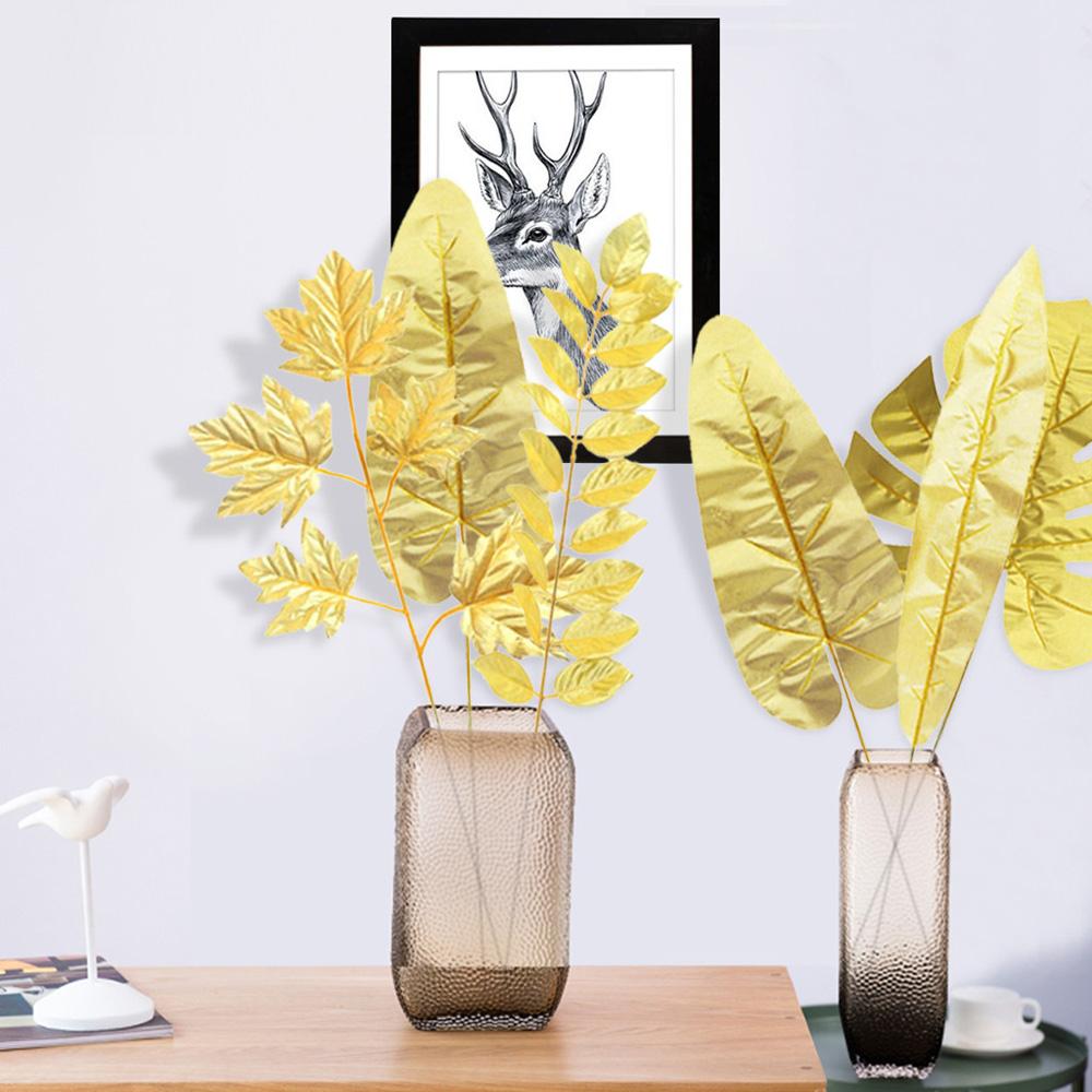 Leaf Party Supplies Christmas Gold Palm Leaves Home Decoration Artificial Plant Photography Prop
Leaf Party Supplies Christmas Gold Palm Leaves Home Decoration Artificial Plant Photography Prop
