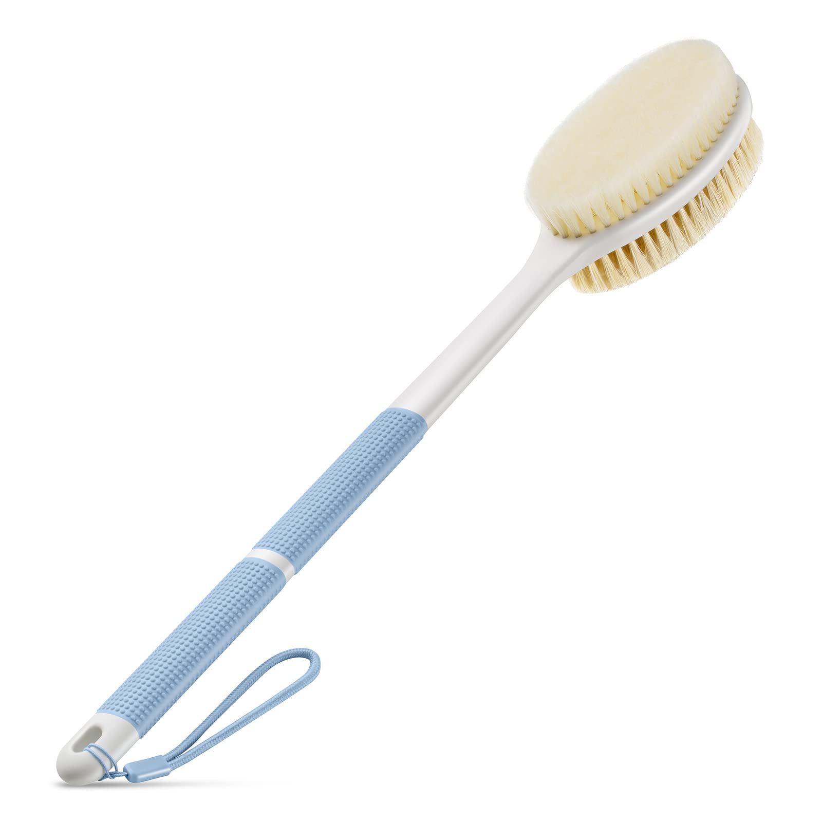 Backski Back Scrubber Anti Slip for Shower, Shower Brush Long Handle with Stiff and Soft Bristles, Body Exfoliator for Bath or Dry Brush(Blue) синий
Backski Back Scrubber Anti Slip for Shower, Shower Brush Long Handle with Stiff and Soft Bristles, Body Exfoliator for Bath or Dry Brush(Blue) синий
