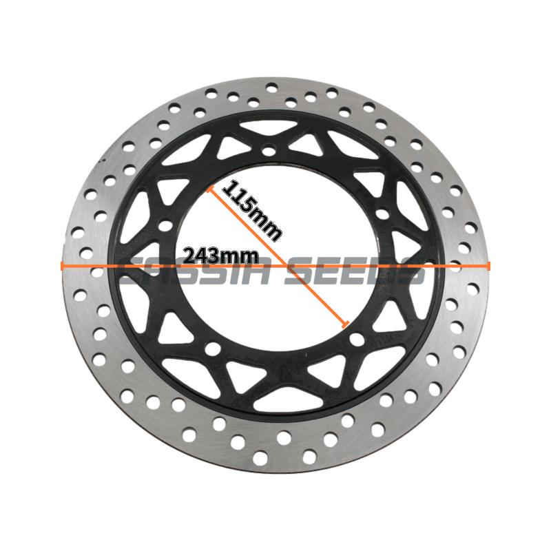 Motorcycle front brake disc for Yamaha YBR125 2002-2006 2007-2016 3D9-F582U-10-00 brake disc brake spare parts 3D9-F582U-10-00
Motorcycle front brake disc for Yamaha YBR125 2002-2006 2007-2016 3D9-F582U-10-00 brake disc brake spare parts 3D9-F582U-10-00