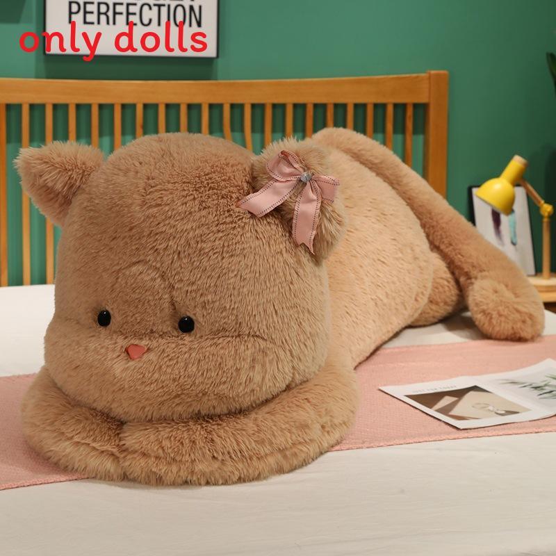 Cute Cat Plush Pillow With Bows Decoration For Cozy Sleep And Comfort коричневий
Cute Cat Plush Pillow With Bows Decoration For Cozy Sleep And Comfort коричневий