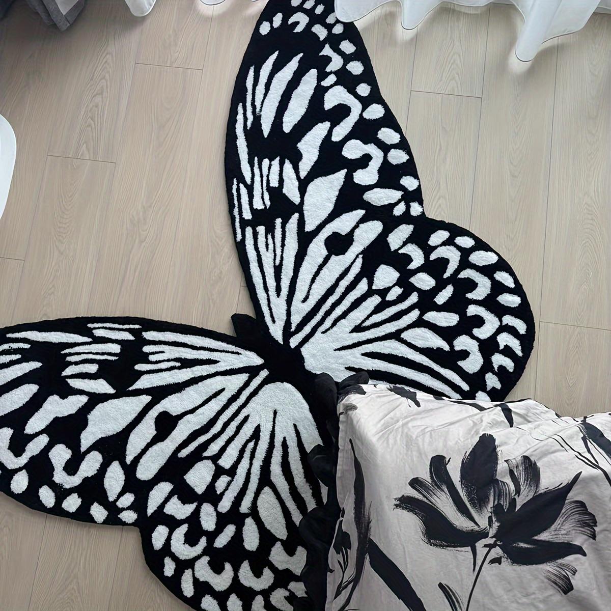 Butterfly-Shaped Knitted Area Rug - Non-Slip, Lightweight, Washable Polyester Area Rug with Rubber Backing - Ideal for Living Room, Bedroom, 80*96CM
Butterfly-Shaped Knitted Area Rug - Non-Slip, Lightweight, Washable Polyester Area Rug with Rubber Backing - Ideal for Living Room, Bedroom, 80*96CM