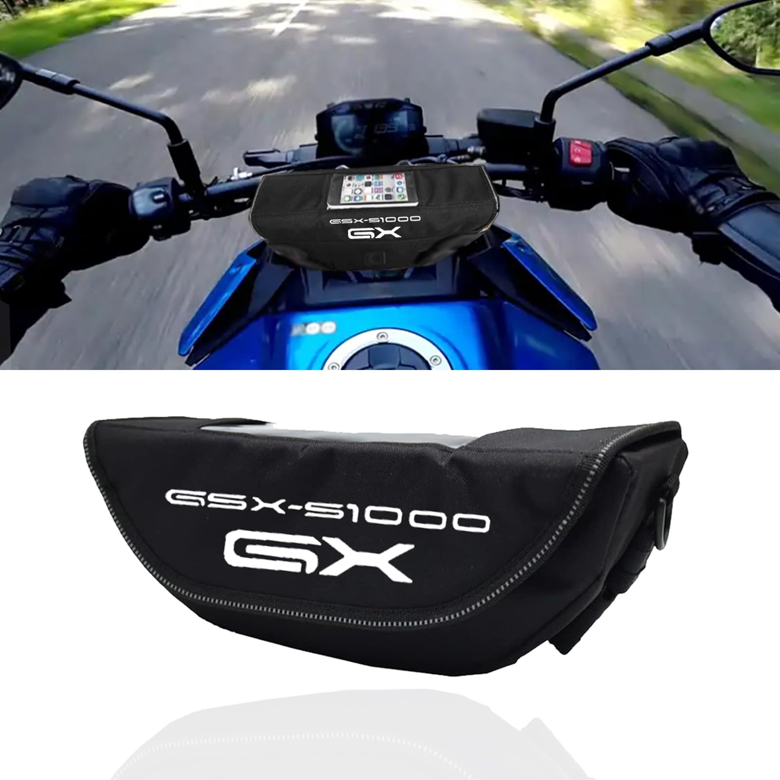 For GX GSXS1000GX 2024 2025 Accessory Storage Handlebar Bag Tank Bag Motorcycle Waterproof Storage Bag Handlebar Navigation Single Bag Waterproof чёрный
For GX GSXS1000GX 2024 2025 Accessory Storage Handlebar Bag Tank Bag Motorcycle Waterproof Storage Bag Handlebar Navigation Single Bag Waterproof чёрный