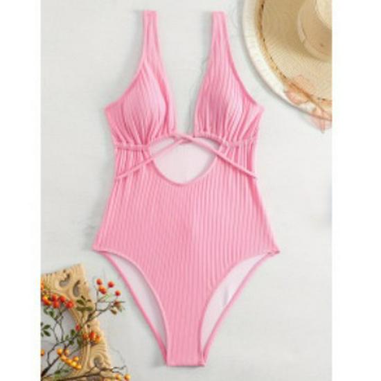 European & American Maternity Sexy One-Piece Swimsuit with Cutout Lace-Up Deep V Design XL рожевий
European & American Maternity Sexy One-Piece Swimsuit with Cutout Lace-Up Deep V Design XL рожевий