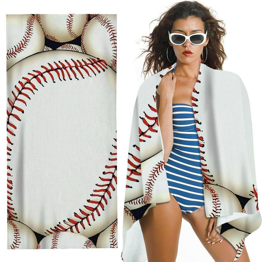 Baseball Print Beach Towel Quick Dry Sand Free Bath Towel for Pool Travel Summer Vacation Sports Lover Unisex W40*H60(CM)
Baseball Print Beach Towel Quick Dry Sand Free Bath Towel for Pool Travel Summer Vacation Sports Lover Unisex W40*H60(CM)